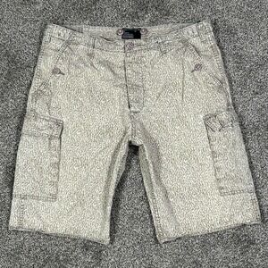 Stussy | Shorts | Vintage Stussy Mens Xl Spell Out Lined Cargo